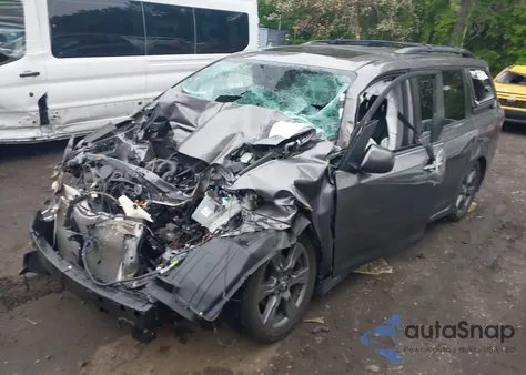 2019 Toyota Sienna Se 8 Passenger from USA, damaged, VIN 5TDXZ3DC4KS014221